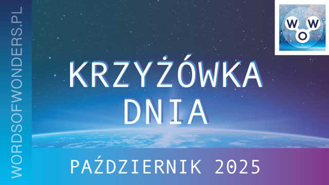 WOW Krzyżówka Dnia Październik 2025